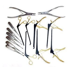 Bone Curettes Set 15PCS Premium Stainless Steel Manual Orthopedic Spine Surgical Instruments <b>Kit</b> Durable Reusable Precision Bone - Product Image 4
