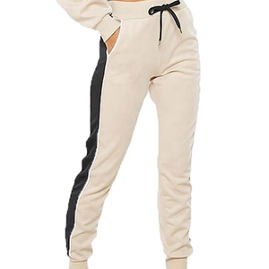 Women's Eco-Friendly Breathable Windproof Long Sleeve Pullover Hoodie Pencil Pants 2-in-1 Winter Tracksuit Set Solid Print Side - Product Image 4