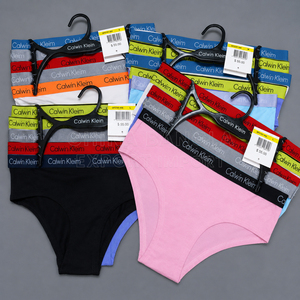Lote de bragas de mujer de Bangladesh al por mayor, de algodón peinado elástico, tipo bikini, excedente de prendas de pedido cancelado - Product Image 5