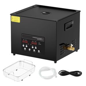 Pulitore a Ultrasuoni Digitale Industriale da 15L 360W, Nuova Macchina per Pulizia a Ultrasuoni 40kHz con Modalità Delicata per Metalli e Degassaggio Migliorato - Product Image 1