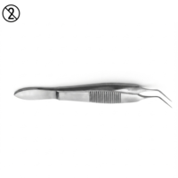 Forceps de retrait de fragments Gaskin de haute qualité, en acier inoxydable, à usage unique, instrument chirurgical ophtalmique