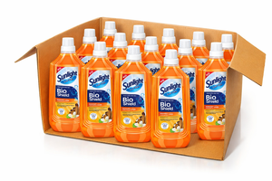 Sunlight Bioshield <b>floor</b> cleaner cinnamon and orange 1kg x 12 Bottles - Product Image 6