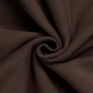 Men's <b>Brown</b> Hooded Zip-Up Sweatshirt Regular Fit Cotton French Terry Casual Autumn Wear - Product Image 5
