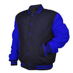 Best Selling High Quality Custom Hooded 100% Wool Varsity <b>Jacket</b> with Front Logo <b>for</b> <b>Men</b> and Women Plus Size Option Available - Product Image 3
