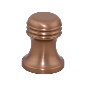 Poignée cylindrique rainurée en aluminium, design Mavix, laiton doré, or rose, noir mat, marron mat, acier inoxydable, silvery peacock - Product Image 3