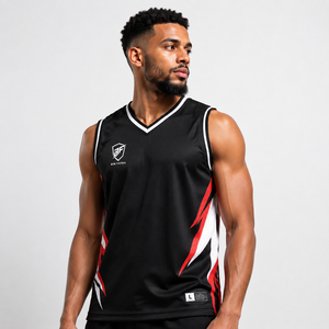 2026 Split Fashion Tops Basketball Jersey Custom Basketball Jersey Set Wholesale Blank Sublimation Logo OEM ODM Breathable - Product Image 1