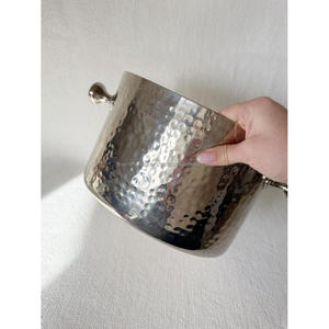 7 Inches Tall Stainless Steel Champagne Bottle Stand Sustainable Metal <b>Wine</b> Cooler Made In India Wholesale Large Ice Tub By TCD - Product Image 5