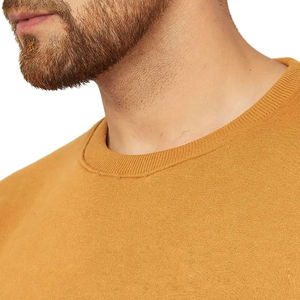 Sudadera lisa personalizada al por mayor, 100% algodón, estilo pullover, extragrande, de felpa, unisex, para hombre, OEM - Product Image 6