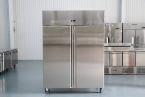 Conglateur Équipement de cuisine commerciale Réfrigérateur <span class=keywords><strong>vertical</strong></span> Congélateurs commerciaux debout Réfrigérateur 2 portes - Product Image 6