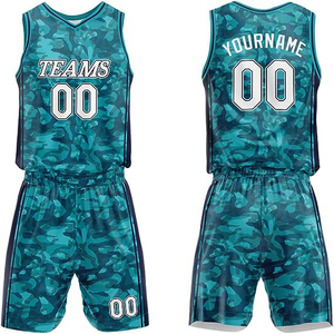 Maillot de basket personnalisé vert, séchage rapide, respirant, service OEM - Product Image 5