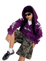 Survêtement streetwear à capuche pour homme, 100% coton, style vintage délavé, en molleton bouclette, effet vieilli, impression personnalisée, haute qualité OEM pour l'hiver
