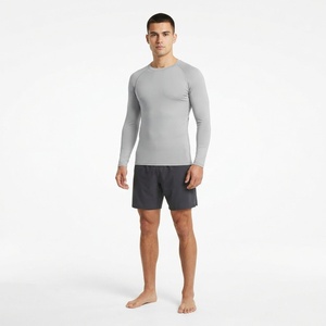Haut de compression OEM pour homme à manches longues, anti-UV, respirant, séchage rapide, pour la natation, le surf et les sports nautiques - Vente en gros - Product Image 3