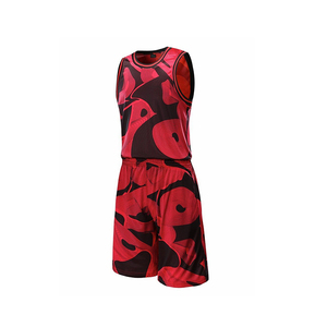 Tenues de basketball imprimées pas chères pour équipes, avec logo frontal, respirantes, séchage rapide, en polyester, vente en gros, fabricant en vrac, toutes saisons - Product Image 1