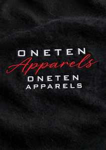 เสื้อยืดคอกลมแขนสั้นสีดำสำหรับผู้ชายพิมพ์ลายตัวอักษรเสื้อลำลอง - Product Image 3