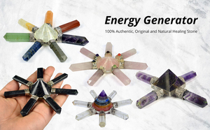 Ensemble de décoration en cristal générateur d'énergie des 7 chakras, pierres précieuses naturelles, méditation, Reiki, Feng Shui, guérison spirituelle, cadeau - Product Image 5