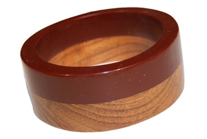 Brazaletes de Resina Clásicos y Elegantes Hechos a Mano para Mujer, con Forma Redonda, para Aniversario, Venta al por Mayor por Arif Handicrafts. - Product Image 5