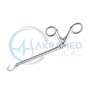 Pince à ligature vaginale Miya Hook en acier inoxydable, instrument chirurgical gynécologique certifié CE, réutilisable - Product Image 4