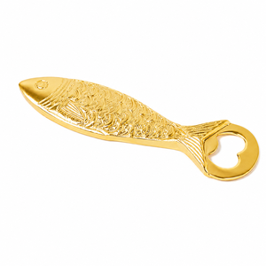 Custom Logo Fish Shaped Bottle Opener Vintage Antique Brass Metal Beer Opener Wholesale <b>Bar</b> <b>Tools</b> In Affordable Price - Product Image 2