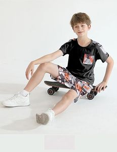 Conjunto de Camisa y Pantalones Cortos de Verano para Hombre, Traje Casual de Dos Piezas, Ligero y Transpirable, Venta al Por Mayor - Product Image 3