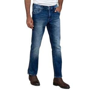 Jeans droits pour homme sur mesure, pantalons décontractés, taille personnalisée, pantalons en denim extensible pour homme - Product Image 4