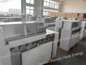 Barbecue <span class=keywords><strong>a</strong></span> <span class=keywords><strong>Gas</strong></span> Multifunzione <span class=keywords><strong>a</strong></span> Doppio Bruciatore <span class=keywords><strong>con</strong></span> Copertura Rigida e Tavoli Laterali Pieghevoli, Griglia Piatta da 24 Pollici per Uso Esterno - Product Image 6