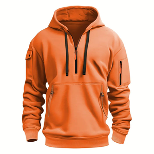 Sudadera con capucha unisex |   Sudadera de Invierno con Forro de Felpa de Algodón |   Ropa Urbana Personalizada con Logotipo Frontal |   Servicio OEM Fabricante Mayorista - Product Image 4