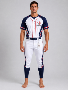 Uniforme de Béisbol Premium Diamond Sports Apparel, Jersey y Pantalones Suaves y Flexibles Diseñados para Comodidad, Resistencia, Movilidad y Duración - Product Image 1