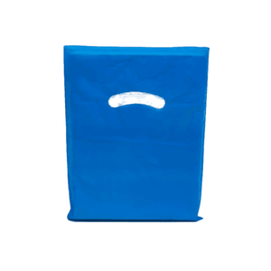 Sac à gousset latéral de conception polyvalente de luxe en PEHD/PE-BD Impression personnalisée Prix de gros Poignée de poinçon Sac découpé d'usine du Vietnam Shopping - Product Image 4