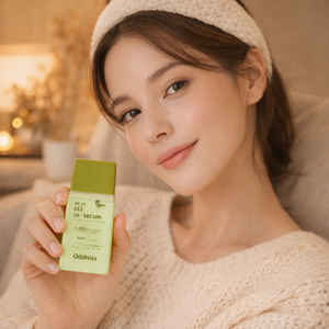 Oddniss - Suero Facial Vegano Sin Gluten 50ml, Sin Alérgenos, Gotas de Aceite de Heartleaf, Cosméticos Seguros K-Beauty, Cadena de Suministro - Product Image 1