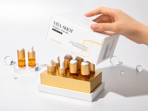 ILUTINE Ampoule Liquide Anti-rides Éclaircissante et Blanchissante à la Glycérine, Vitamine C Stabilisée et Acide Hyaluronique pour un Teint Éclatant - Product Image 1