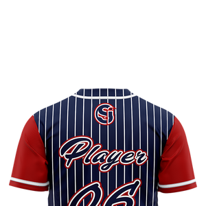 เสื้อเบสบอลซอฟต์บอลชายขายดี แขนสั้น ป้องกันแบคทีเรีย ป้องกันรังสียูวี โพลีเอสเตอร์ 100% รับสกรีนโลโก้ - Product Image 5