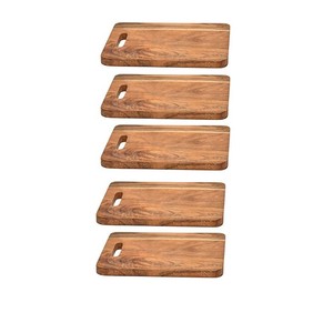 Tabla de cortar de madera de Sheesham con asa - Tablas de cocina artesanales al por mayor - Product Image 1