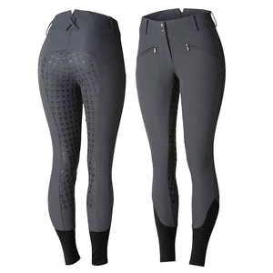Leggings de Silicona para Mujer, Deportivos, para Equitación, con Bolsillo, Ropa de Establos, Pantalones de Montar a Caballo - Product Image 1