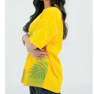Camisetas Casuales Ligeras y Suaves para Mujer, Tallas Grandes, 100% Algodón, Transpirables, de Secado Rápido, Amigables con la Piel, MOQ Bajo - Product Image 3