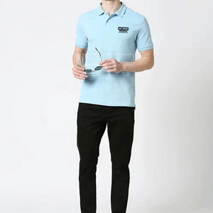 Camiseta Polo Elegante para Hombre, Estilo Casual de Negocios, Textura Ligera y Suave para Uso Diario con Confianza, Camiseta Polo de Calidad para Hombre - Product Image 3