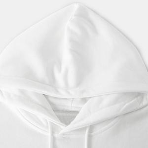 Sudadera con Capucha de Invierno 100% Algodón Personalizada OEM para Hombre, Talla Grande, Alta Visibilidad, Bordado Frontal, Patrón Sólido, Forro Polar, Resistente al Viento y Transpirable - Product Image 3