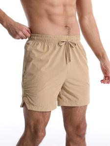 Shorts de sport pour hommes de haute qualité avec logo personnalisé, élastiques, à séchage rapide, pour la course à pied, avec cordon de serrage - Product Image 5