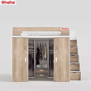 Lit superposé intelligent Ohaha avec dressing intégré - GTTM030 - Product Image 3