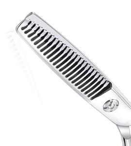 กรรไกรตัดผม Morje Surgical Thinning Scissors สแตนเลสสตีล 440C 28 ฟัน ปลายแหลม ด้ามจับขนาดกลาง สำหรับคนถนัดขวา น้ำหนักเบา - Product Image 2