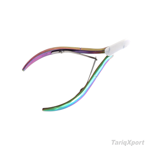 ที่ตัดหนังกำพร้าสแตนเลสแบบปากกว้าง คมกริบ ใช้งานง่าย ด้ามจับสีโรสโกลด์ สลักโลโก้ด้วยเลเซอร์ ที่ตัดเล็บมือเล็บเท้า อุปกรณ์ทำเล็บเท้า - Product Image 6