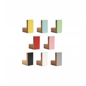 Boutons de tiroir décoratifs en résine et en bois assortis avec des motifs d'organisation - Product Image 3