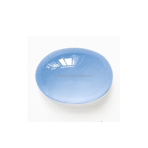 Venta caliente Calcedonia azul Oval cabujón de piedras preciosas 4X3MM 5X3MM 5X4mm personalizado de piedras preciosas sueltas alta calidad ovalada de Calcedonia azul - Product Image 1