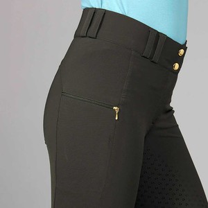 Pantalon d'équitation extensible 4 directions de haute qualité, leggings, collants, vêtements d'équitation en tissu technique au toucher doux - Product Image 6