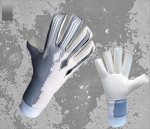 Guantes de Portero de Fútbol de Látex Alemán Profesionales, Antideslizantes, de Nailon Tejido, con Protección de Dedos de Goma, Material de Cuero, para Uso Deportivo - Product Image 6