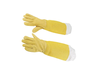 Guantes de Apicultura CHINABEES en Oferta, Anti-abejas, de Piel de Cabra, Ventilados, de Manga Larga, Equipo de Apicultura de Alta Calidad - Product Image 2