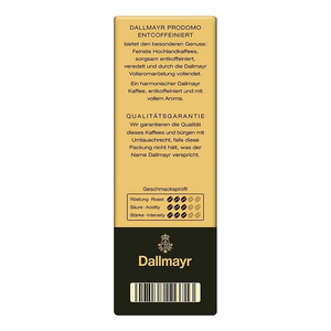 Café molido Dallmayr directo de fábrica, tostados surtidos en bolsas de 250g, 500g y 1kg para importadores y compradores mayoristas - Product Image 1