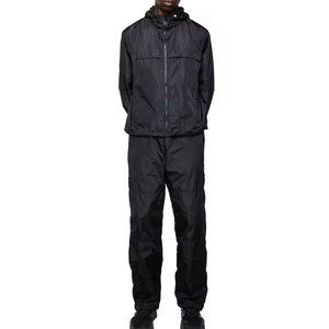Mens Windbreaker Tracksuit Heavyweight Sports <b>Jacket</b> Pants Set for Gym <b>Running</b> Jogging Outdoor Training Fitness Wear Spring 100% - Product Image 1