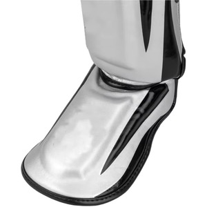 Protectores de espinilla de Muay Thai de primera calidad, marca OEM personalizada, fabricante de protectores de pierna de cuero para kickboxing, venta al por mayor de protectores de espinilla para entrenamiento de boxeo - Product Image 6