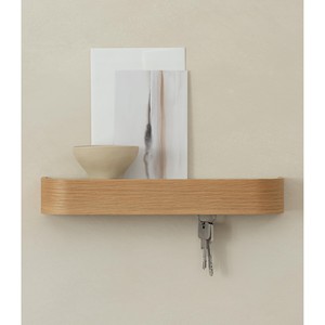 Natural Oak Wood <b>Key</b> Holder Wall Mount | Handcrafted Wooden <b>Key</b> Organizer Wholesale - Product Image 1