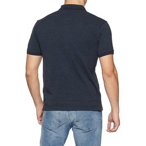 Camisa de punto para hombre al por mayor, de doble botonadura, con etiqueta personalizada, manga larga, transpirable, de secado rápido, holgada, informal, con OEM - Product Image 2